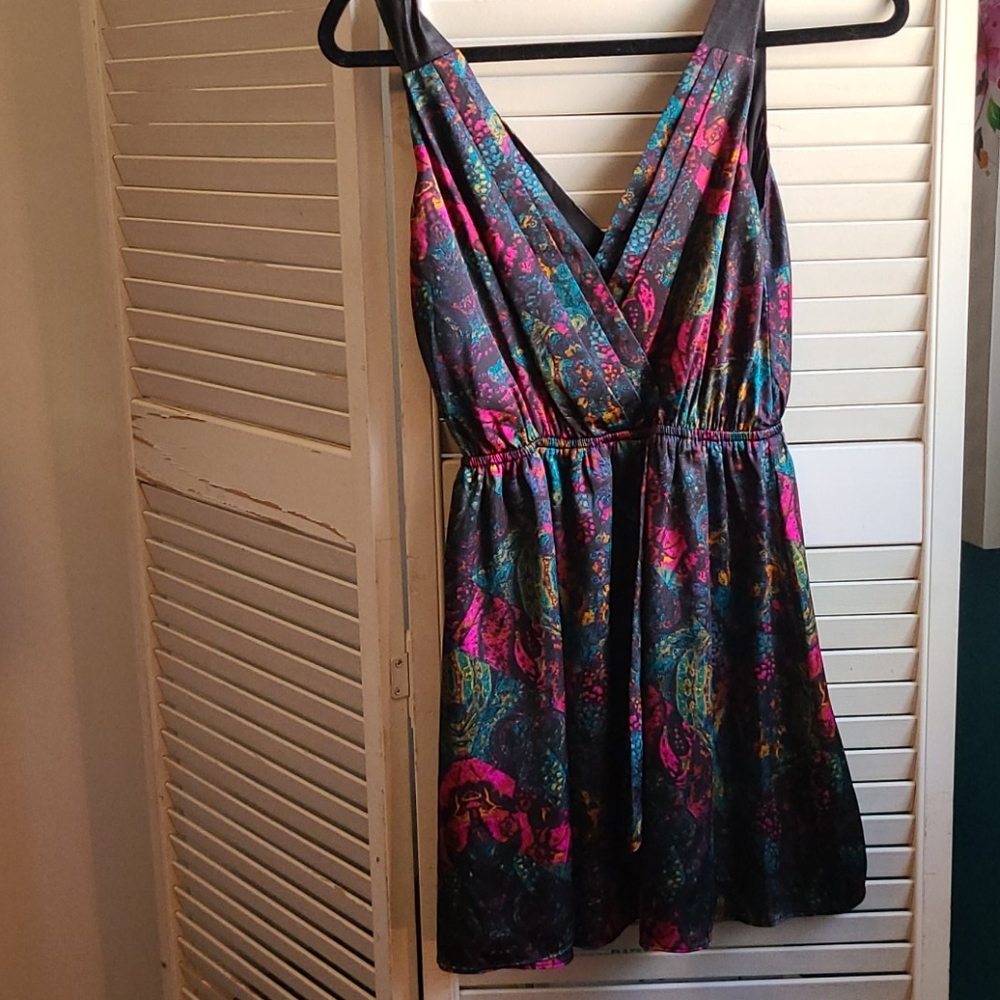 BCBG generation floral mini dress